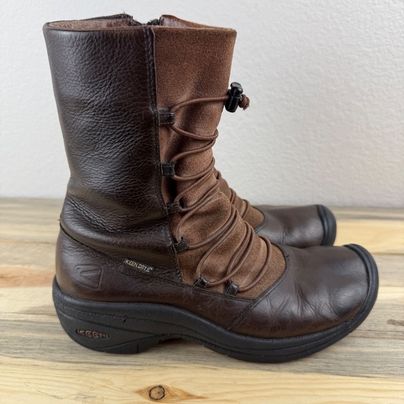 Keen Leather and Suede Bungee Boot Size 8 - Picture 7 of 14
